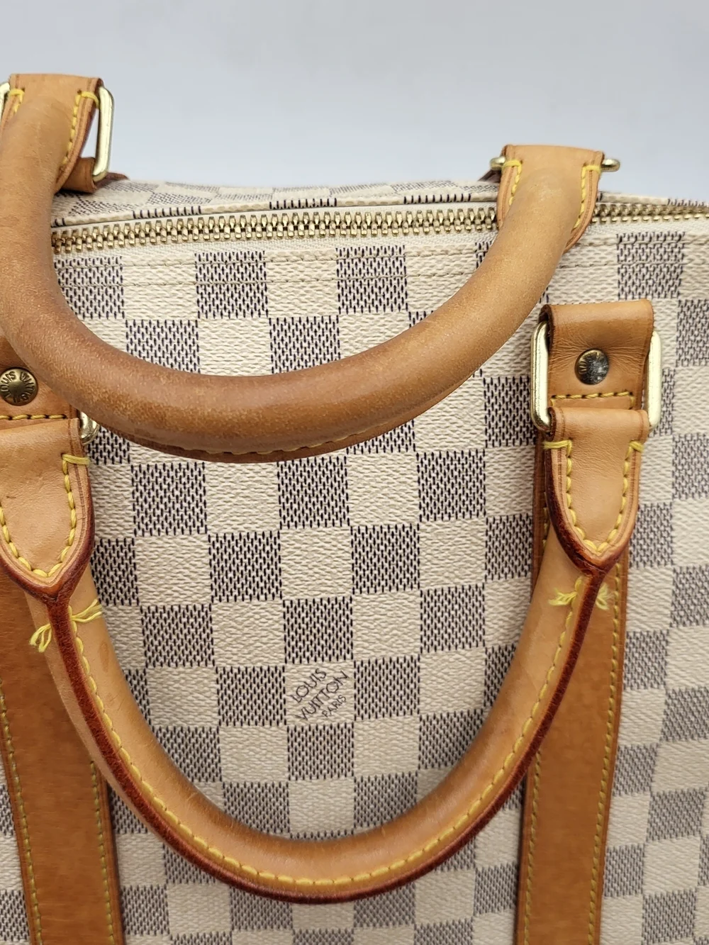 Louis Vuitton Damier Azur Keepall 50..Authentic,.